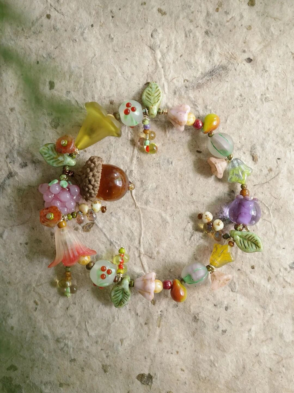 Oak Wreath Bracelet