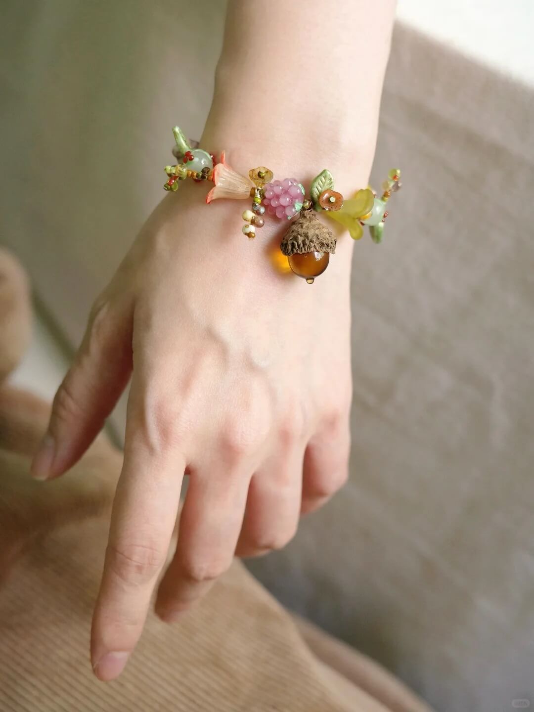 Oak Wreath Bracelet