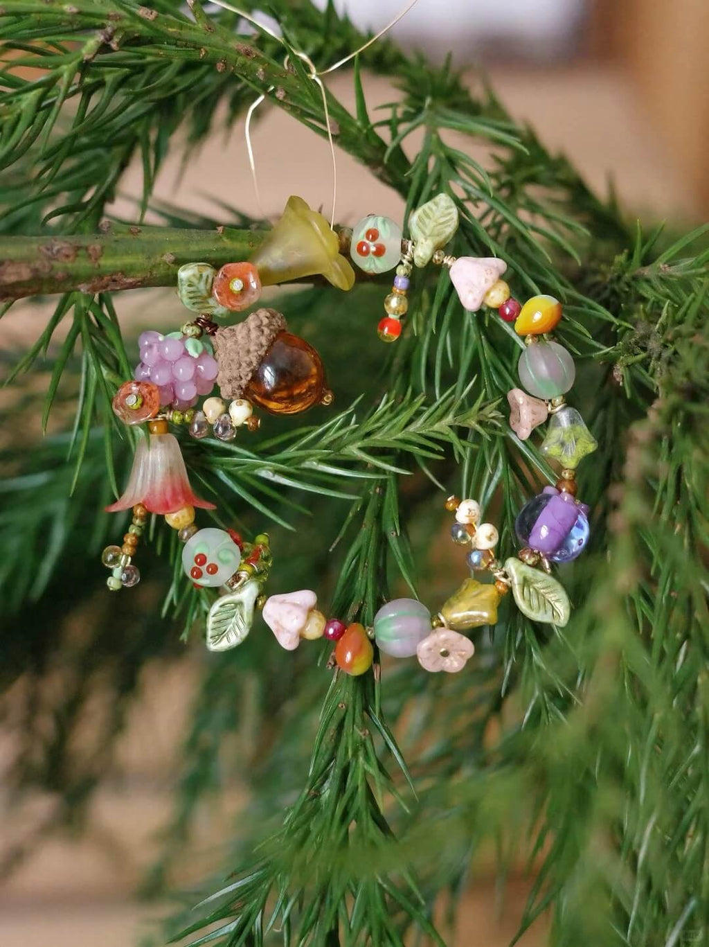 Oak Wreath Bracelet