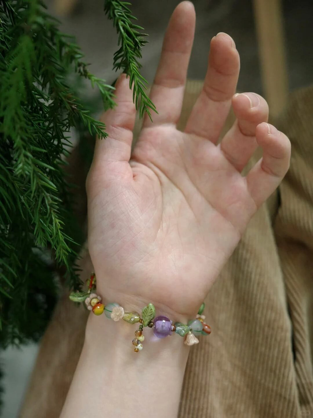Oak Wreath Bracelet